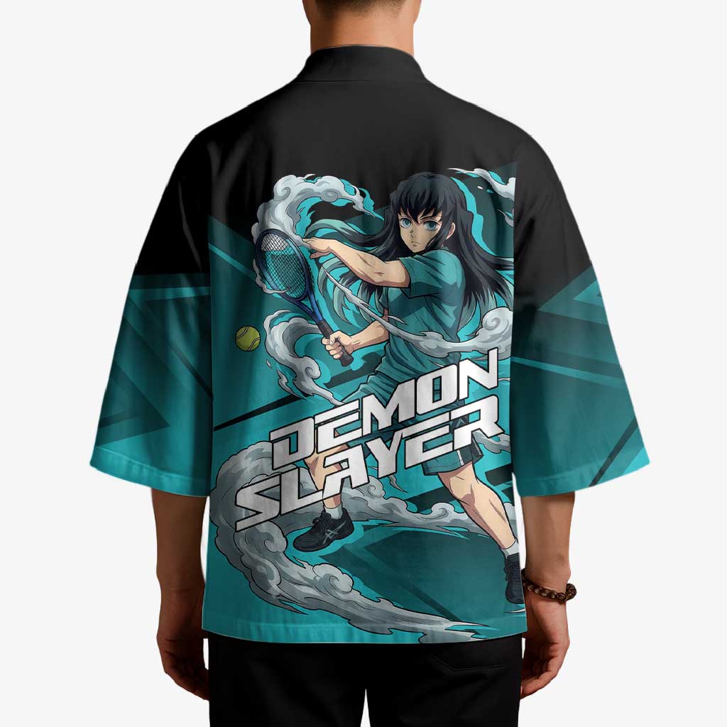 Muichiro Tokito Mist Hashira Kimono Sporty Anime Mashup Style