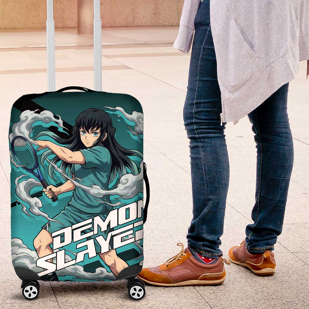 Muichiro Tokito Mist Hashira Luggage Cover Sporty Anime Mashup Style