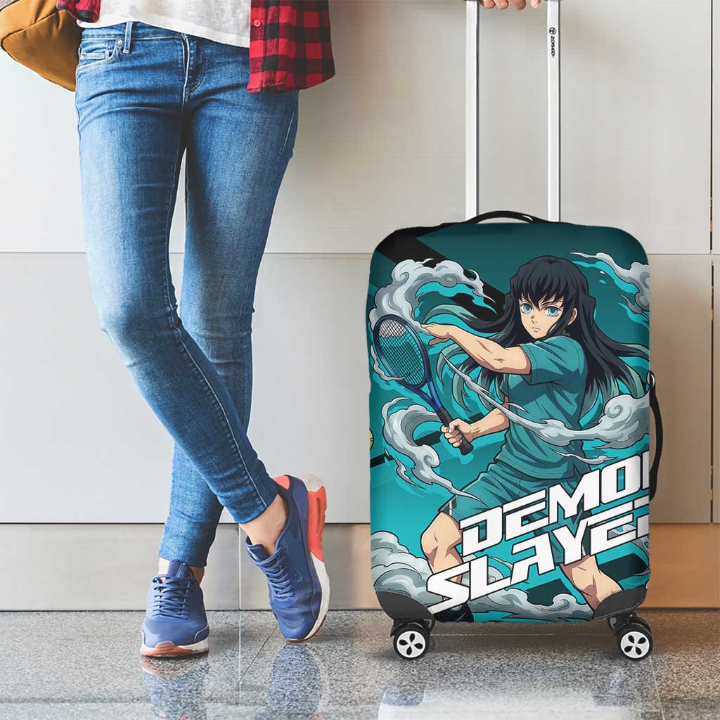 Muichiro Tokito Mist Hashira Luggage Cover Sporty Anime Mashup Style