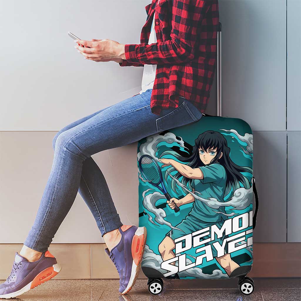 Muichiro Tokito Mist Hashira Luggage Cover Sporty Anime Mashup Style