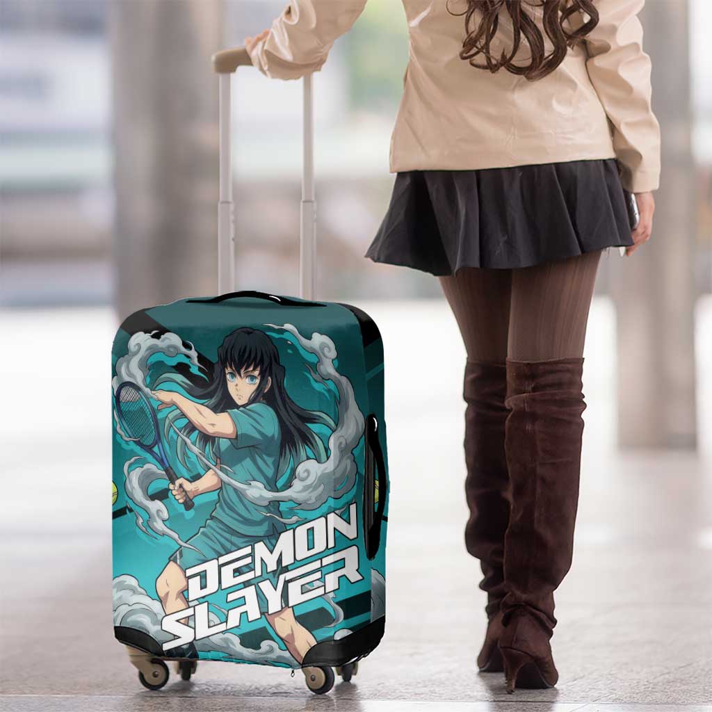 Muichiro Tokito Mist Hashira Luggage Cover Sporty Anime Mashup Style