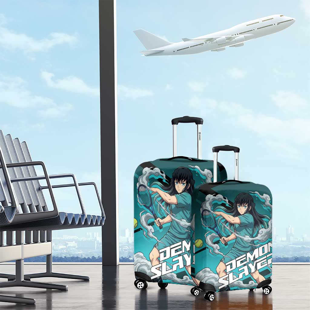 Muichiro Tokito Mist Hashira Luggage Cover Sporty Anime Mashup Style