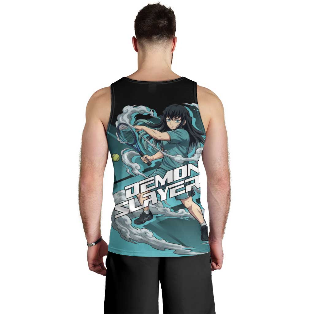 Muichiro Tokito Mist Hashira Men Tank Top Sporty Anime Mashup Style