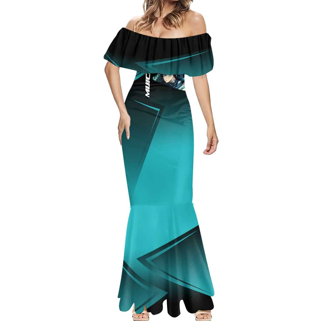 Muichiro Tokito Mist Hashira Mermaid Dress Sporty Anime Mashup Style