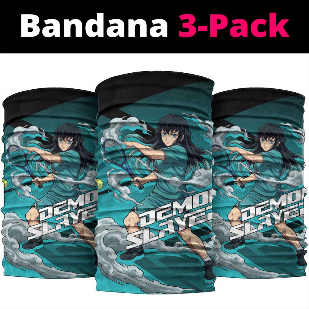 Muichiro Tokito Mist Hashira Neck Gaiter Sporty Anime Mashup Style