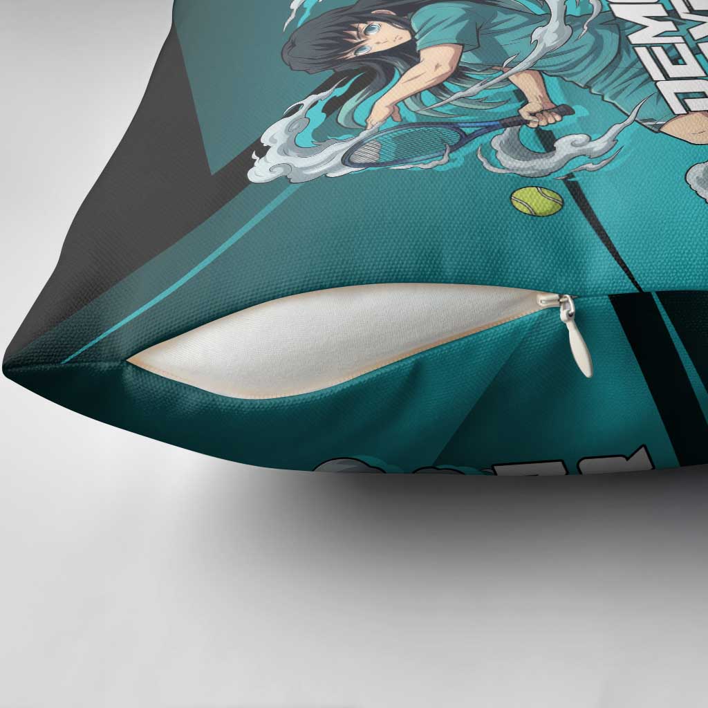 Muichiro Tokito Mist Hashira Pillow Cover Sporty Anime Mashup Style