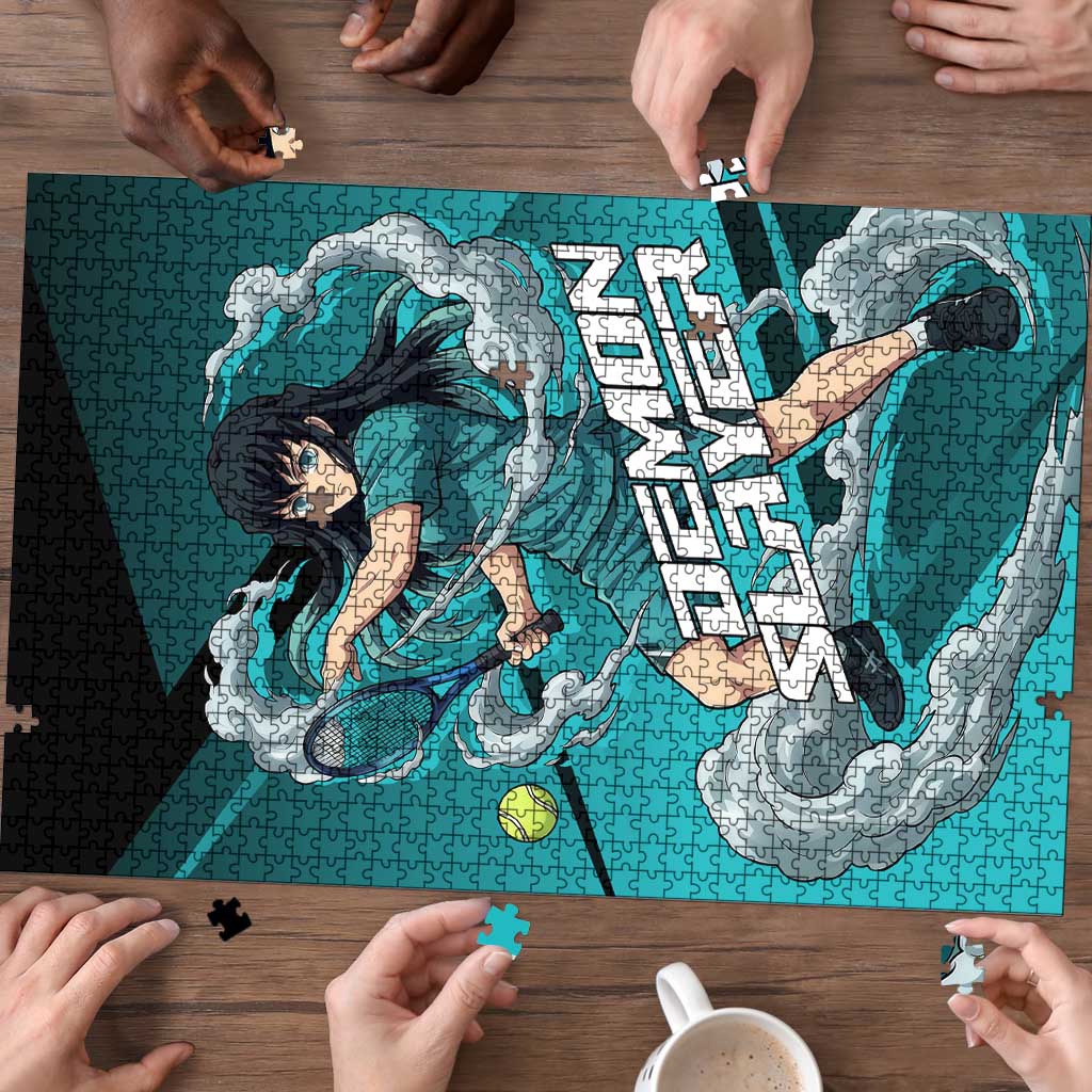 Muichiro Tokito Mist Hashira Puzzle Sporty Anime Mashup Style