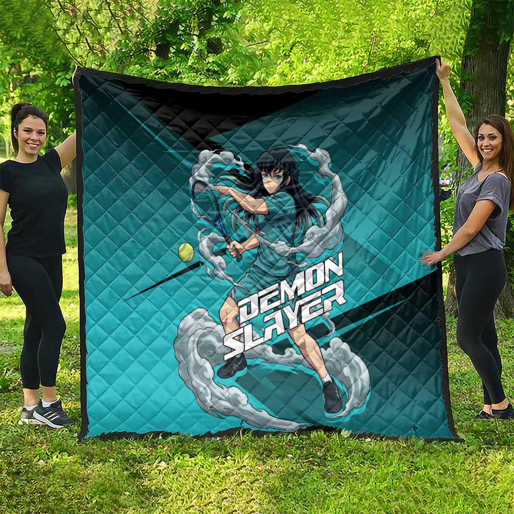 Muichiro Tokito Mist Hashira Quilt Sporty Anime Mashup Style