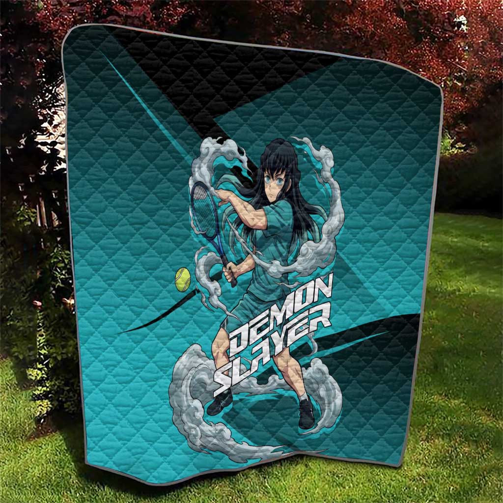 Muichiro Tokito Mist Hashira Quilt Sporty Anime Mashup Style