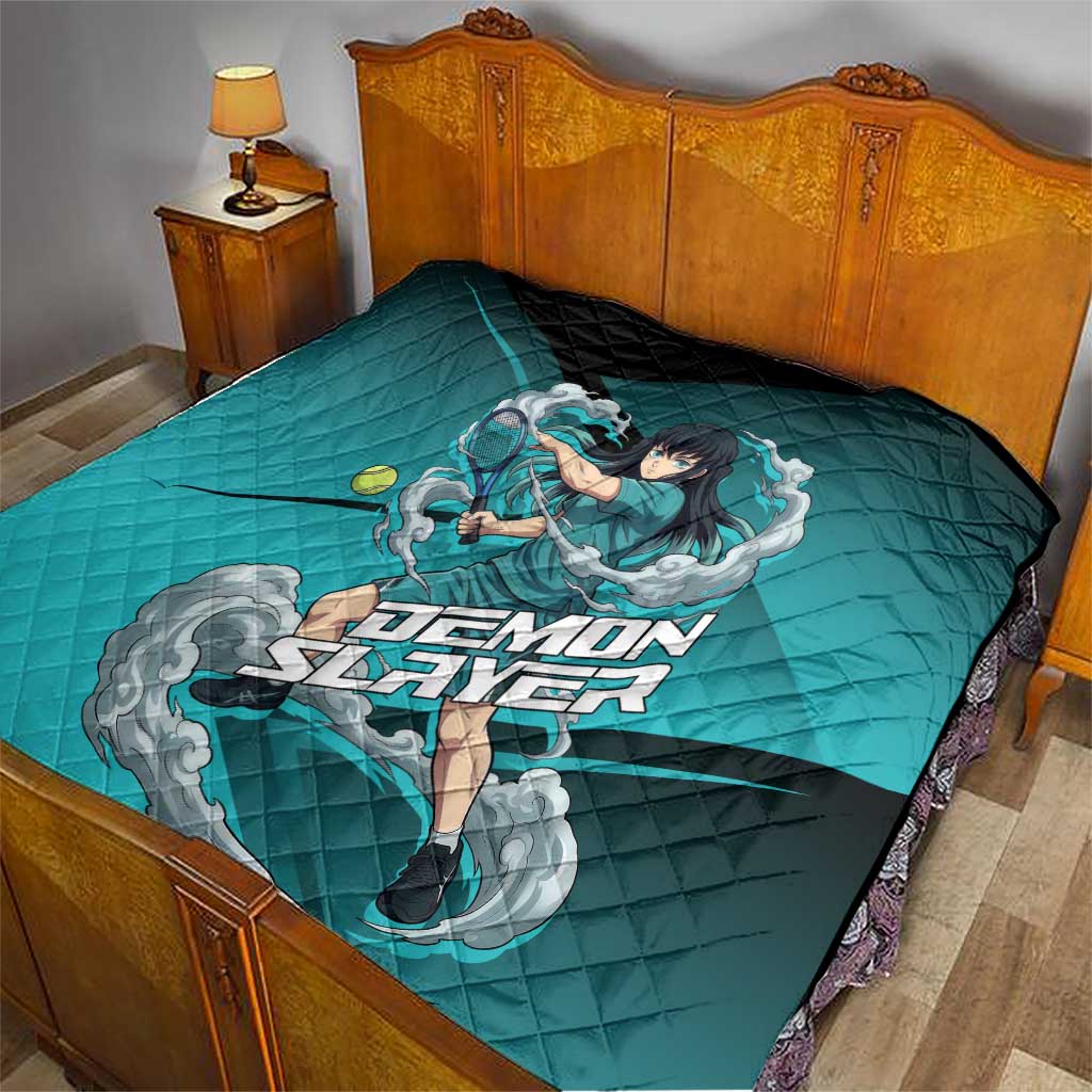Muichiro Tokito Mist Hashira Quilt Sporty Anime Mashup Style