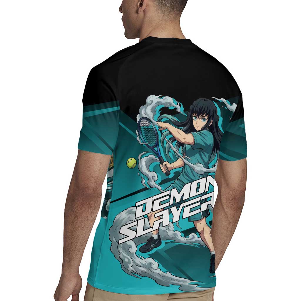 Muichiro Tokito Mist Hashira Rugby Jersey Sporty Anime Mashup Style