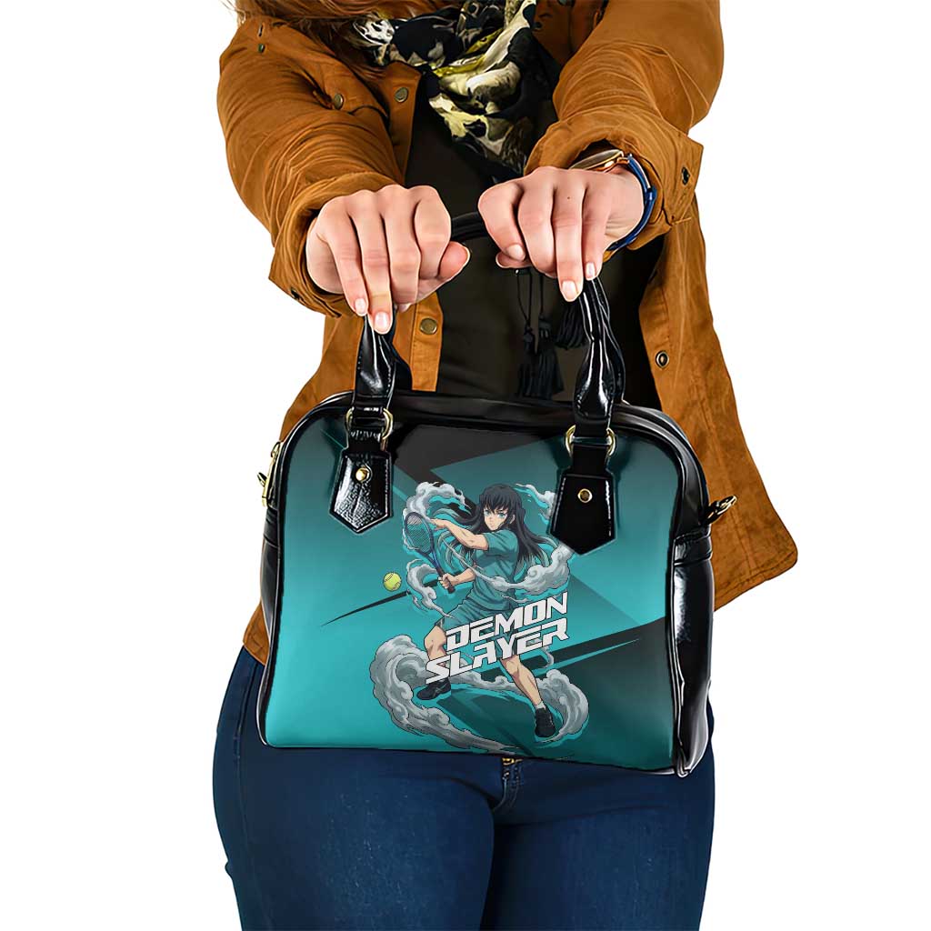 Muichiro Tokito Mist Hashira Shoulder Handbag Sporty Anime Mashup Style