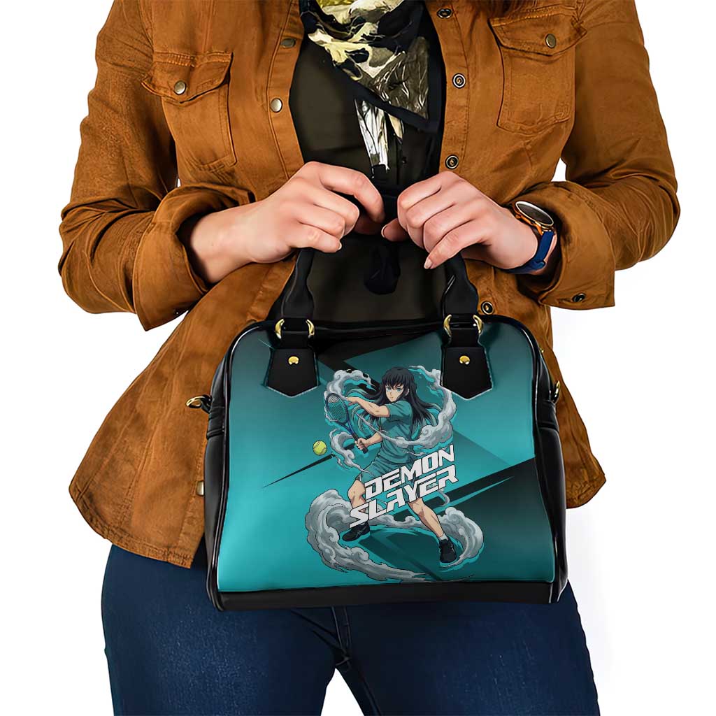 Muichiro Tokito Mist Hashira Shoulder Handbag Sporty Anime Mashup Style