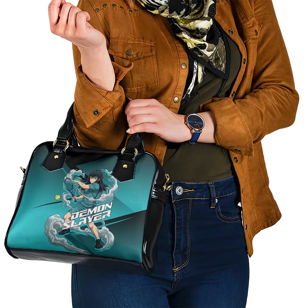 Muichiro Tokito Mist Hashira Shoulder Handbag Sporty Anime Mashup Style