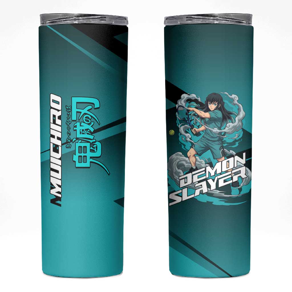 Muichiro Tokito Mist Hashira Skinny Tumbler Sporty Anime Mashup Style