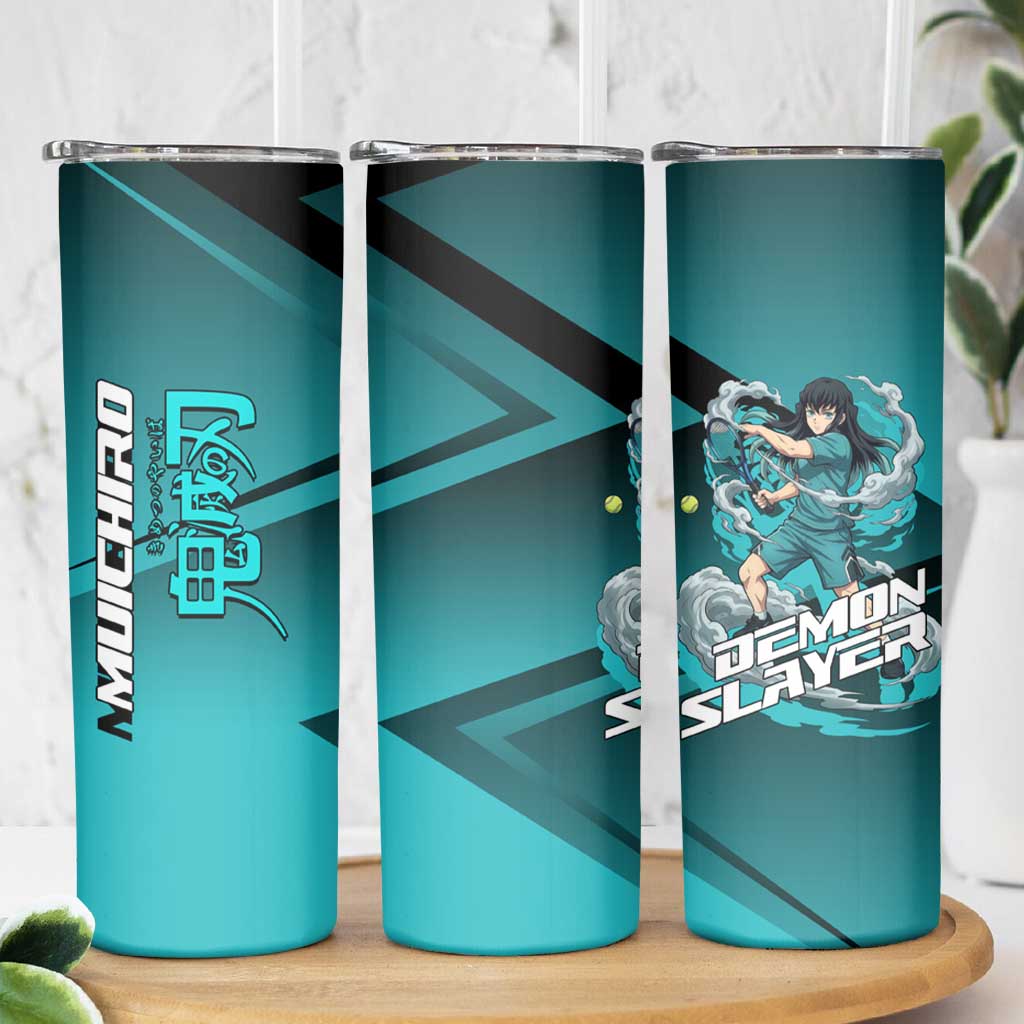 Muichiro Tokito Mist Hashira Skinny Tumbler Sporty Anime Mashup Style