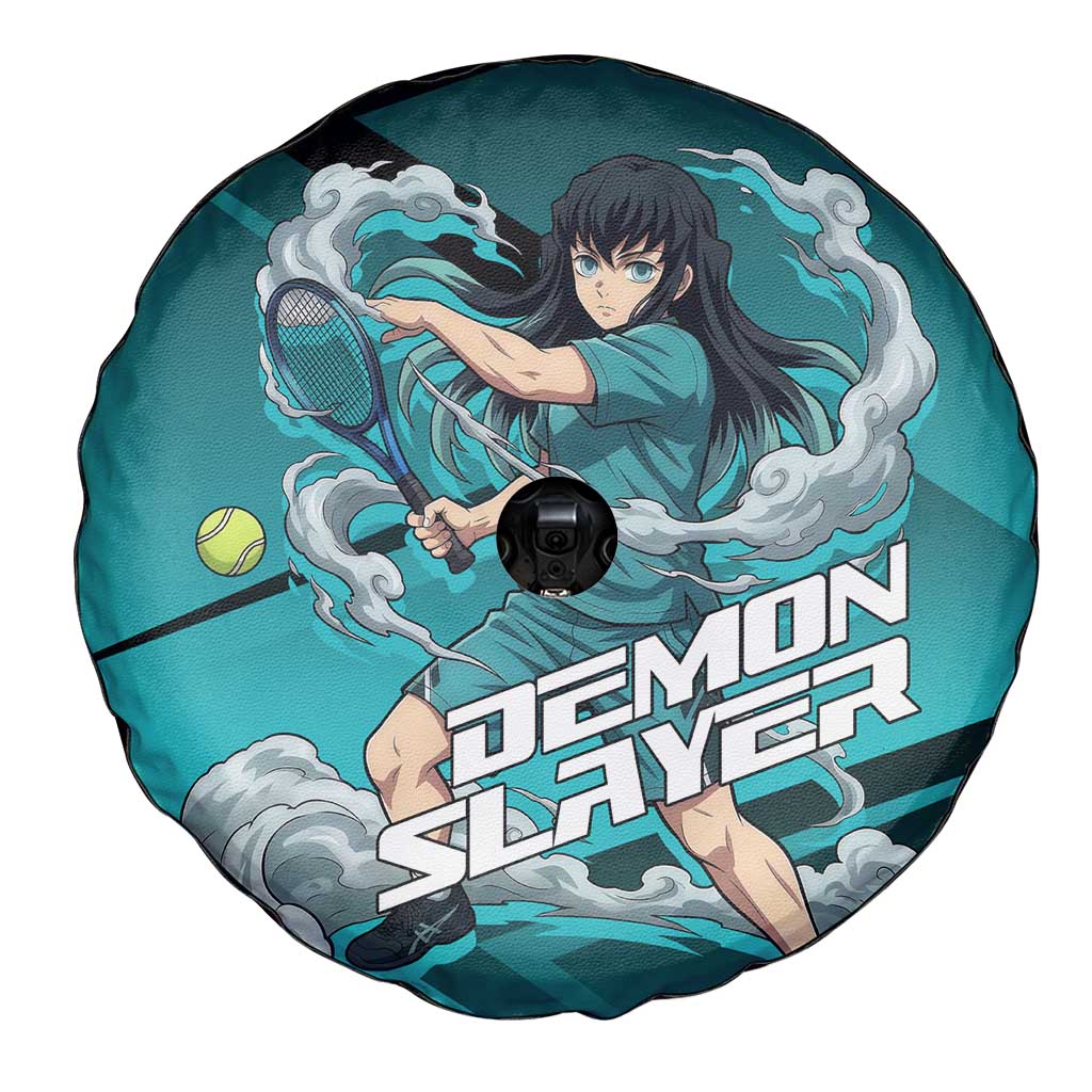 Muichiro Tokito Mist Hashira Spare Tire Cover Sporty Anime Mashup Style