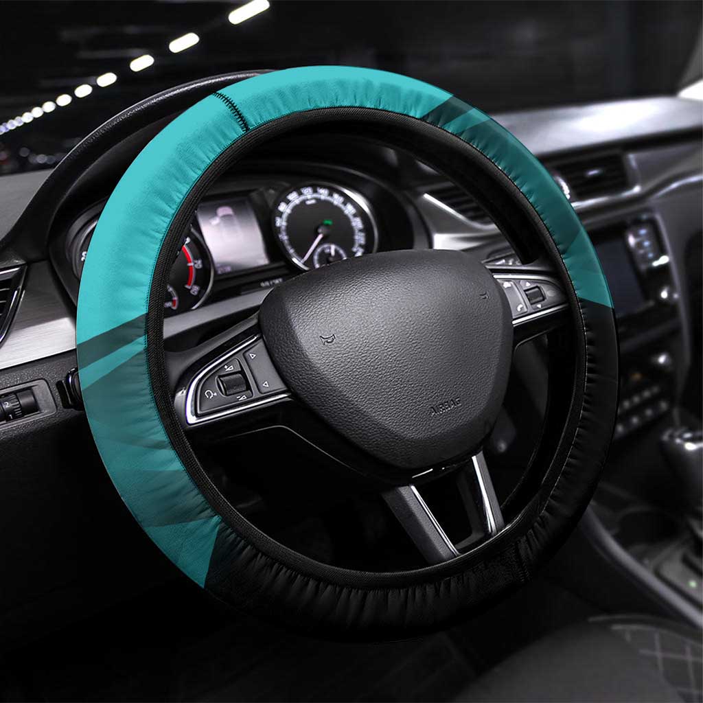 Muichiro Tokito Mist Hashira Steering Wheel Cover Sporty Anime Mashup Style