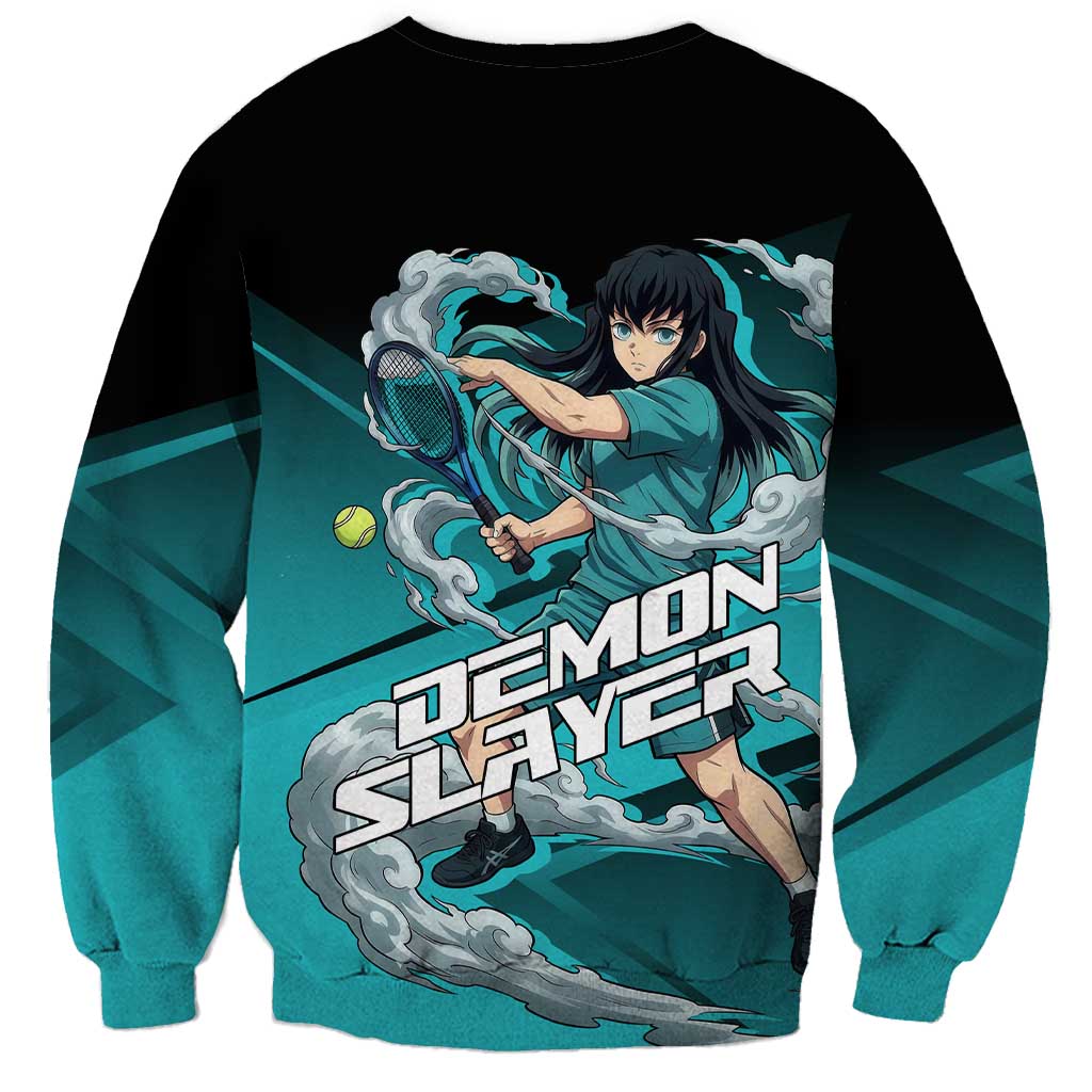 Muichiro Tokito Mist Hashira Sweatshirt Sporty Anime Mashup Style