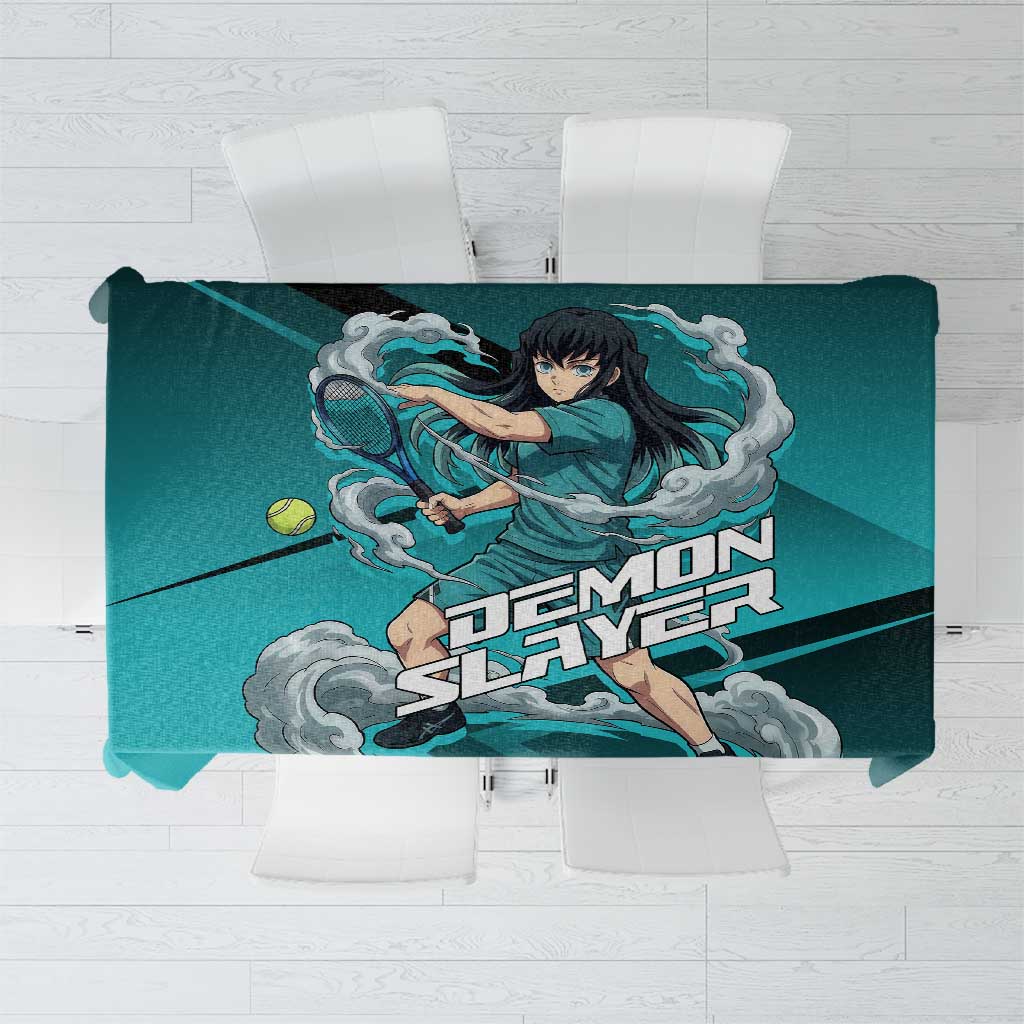 Muichiro Tokito Mist Hashira Tablecloth Sporty Anime Mashup Style