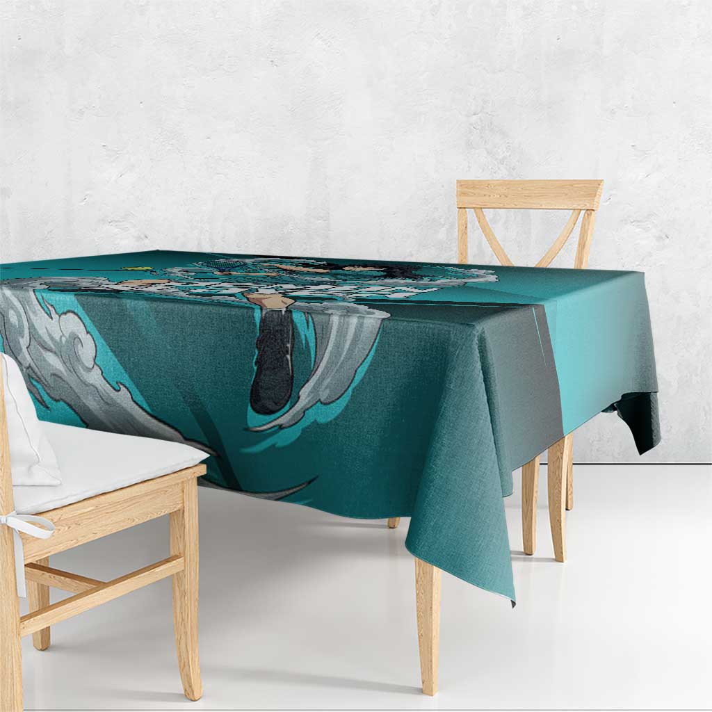 Muichiro Tokito Mist Hashira Tablecloth Sporty Anime Mashup Style