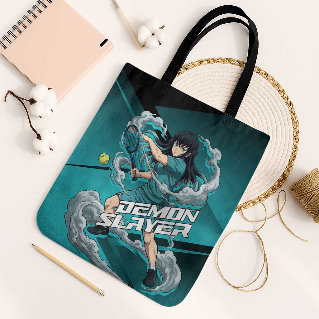 Muichiro Tokito Mist Hashira Tote Bag Sporty Anime Mashup Style