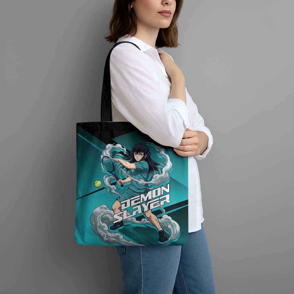Muichiro Tokito Mist Hashira Tote Bag Sporty Anime Mashup Style