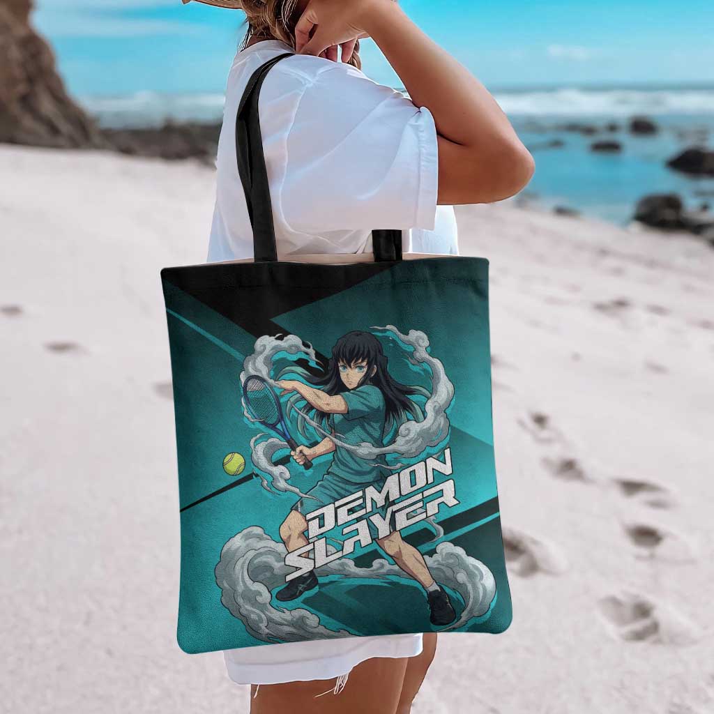 Muichiro Tokito Mist Hashira Tote Bag Sporty Anime Mashup Style