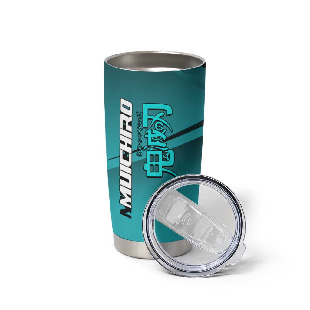 Muichiro Tokito Mist Hashira Tumbler Cup Sporty Anime Mashup Style