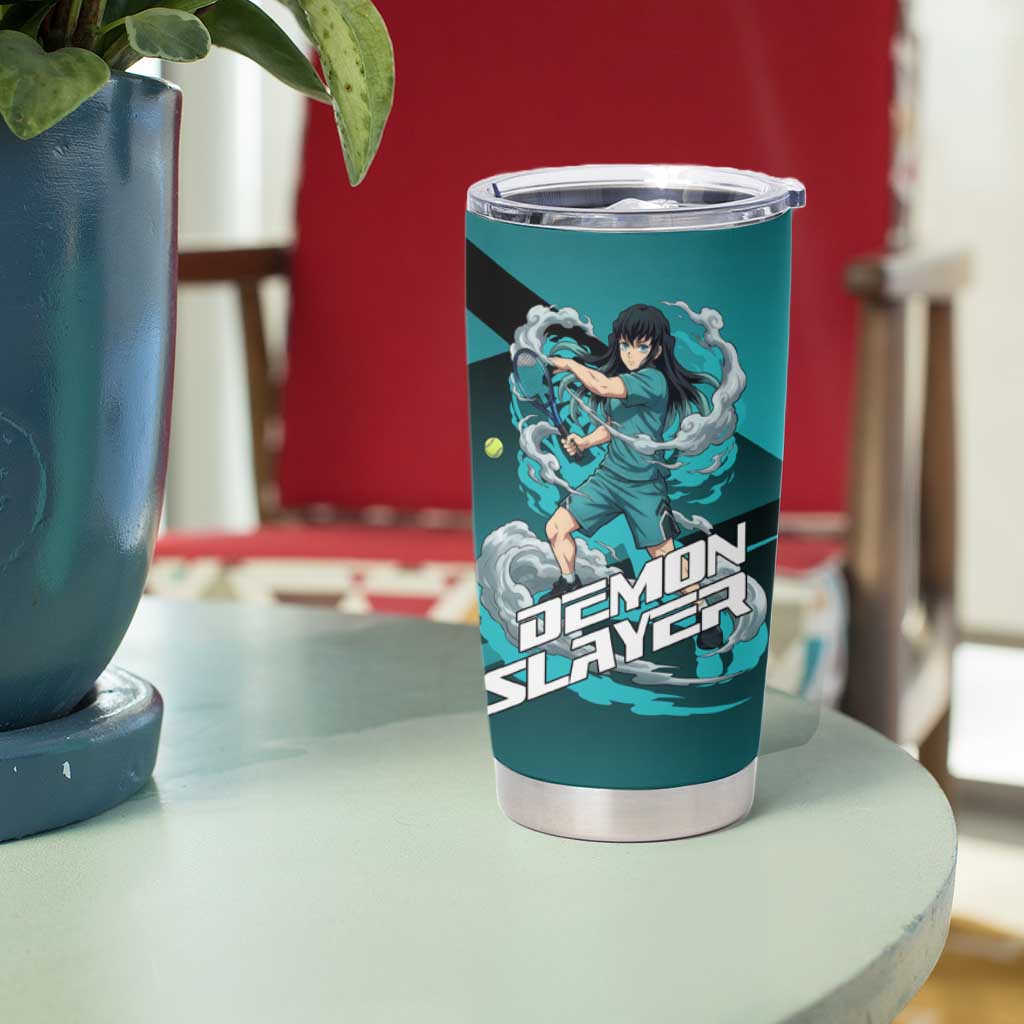 Muichiro Tokito Mist Hashira Tumbler Cup Sporty Anime Mashup Style