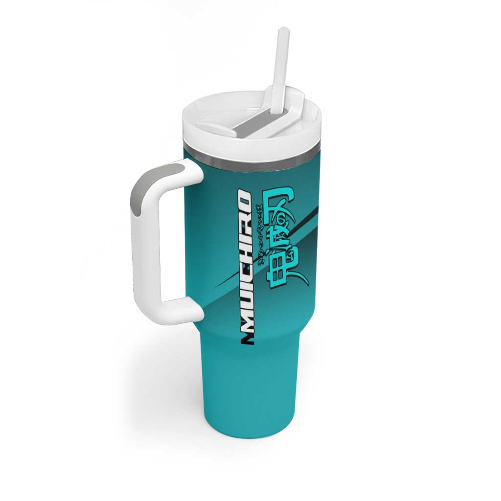 Muichiro Tokito Mist Hashira Tumbler With Handle Sporty Anime Mashup Style