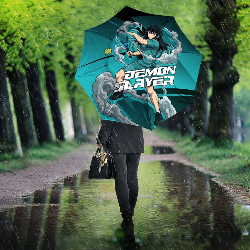 Muichiro Tokito Mist Hashira Umbrella Sporty Anime Mashup Style
