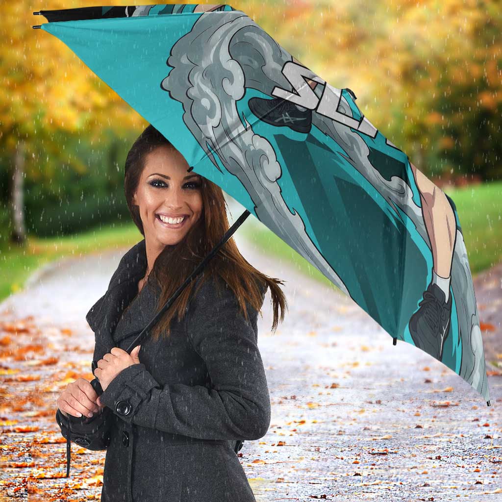 Muichiro Tokito Mist Hashira Umbrella Sporty Anime Mashup Style