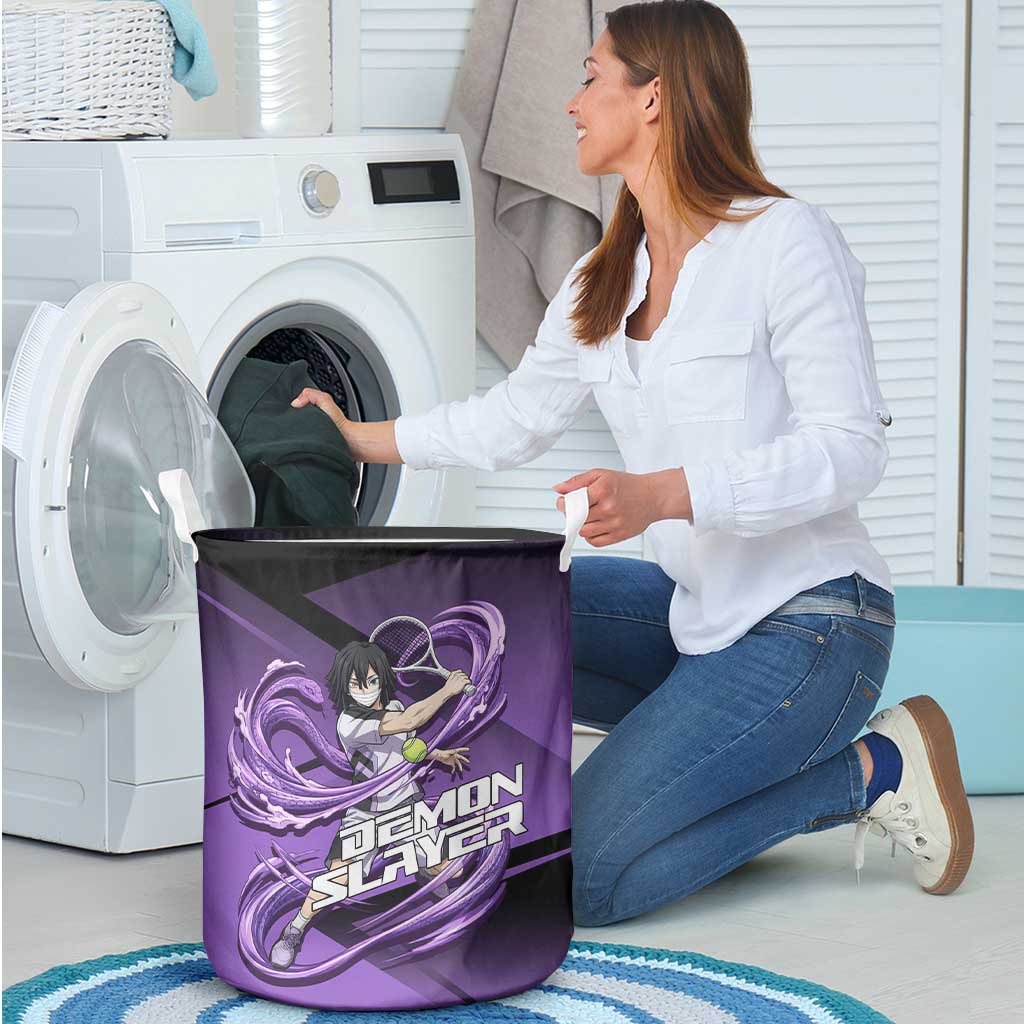 Obanai Iguro Serpent Strike Laundry Basket Sporty Anime Mashup Style