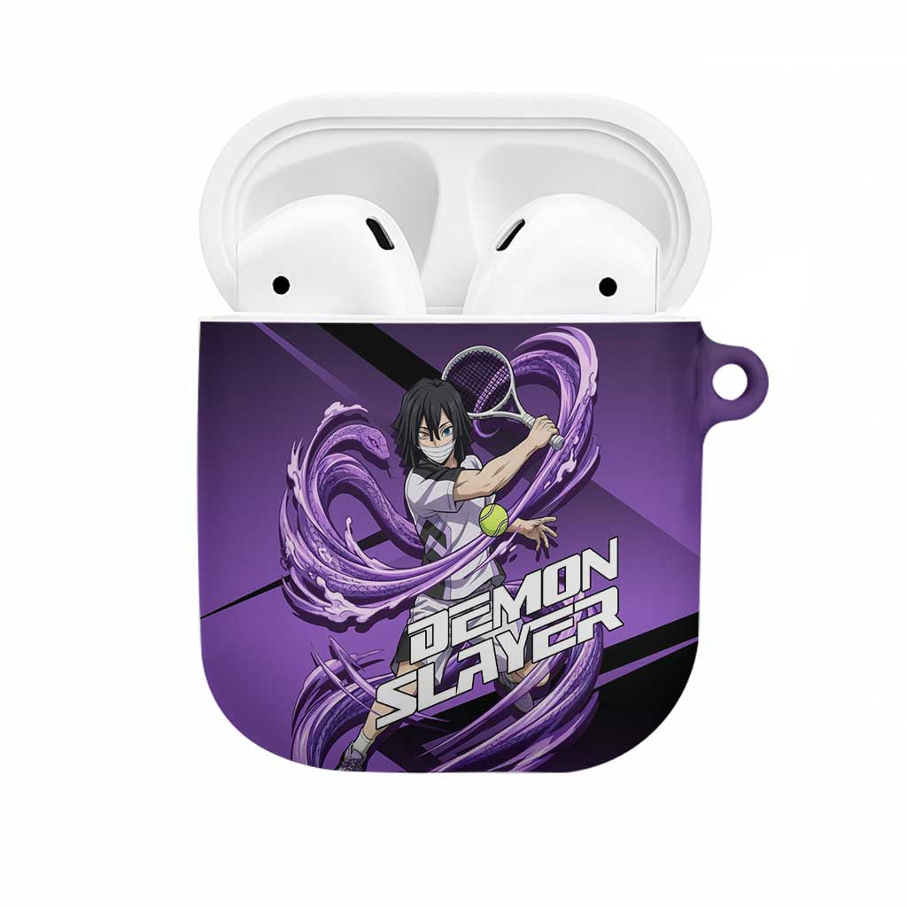 Obanai Iguro Serpent Strike AirPods Case Sporty Anime Mashup Style