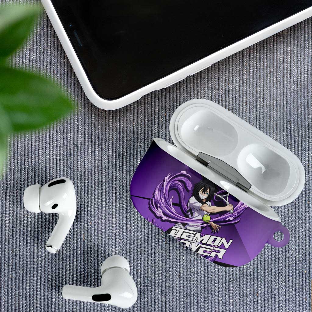 Obanai Iguro Serpent Strike AirPods Case Sporty Anime Mashup Style