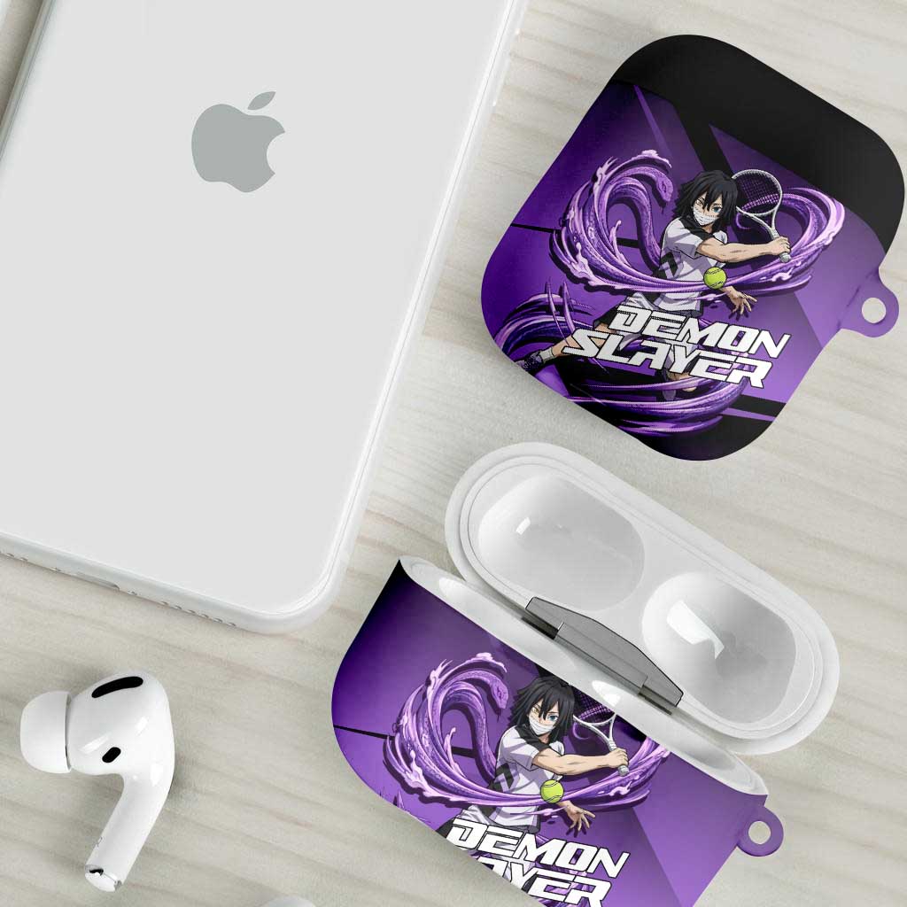 Obanai Iguro Serpent Strike AirPods Case Sporty Anime Mashup Style