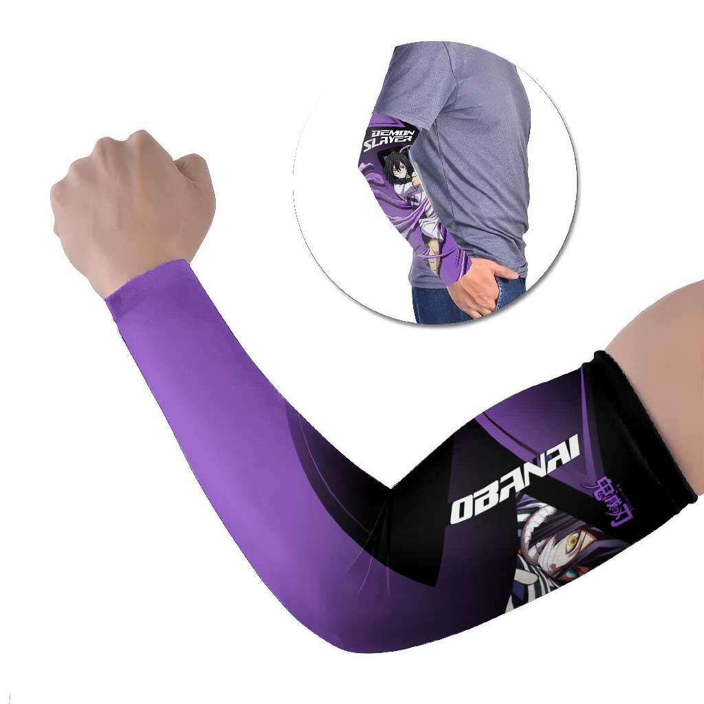 Obanai Iguro Serpent Strike Arm Sleeves Sporty Anime Mashup Style