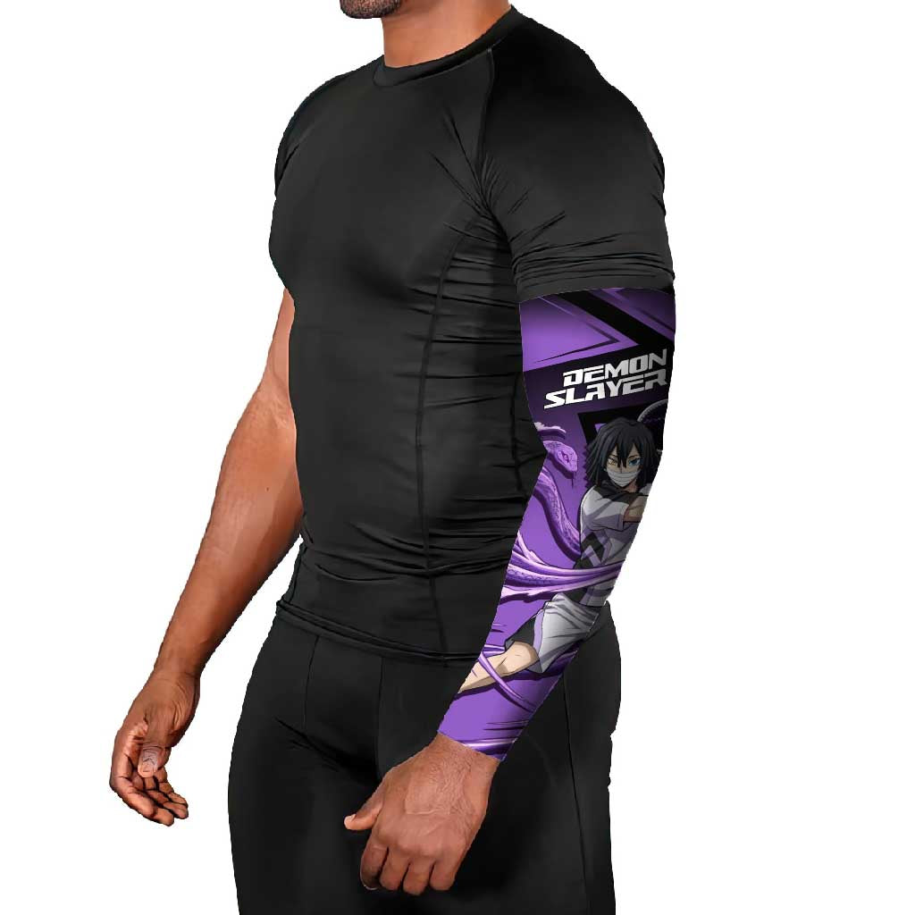 Obanai Iguro Serpent Strike Arm Sleeves Sporty Anime Mashup Style