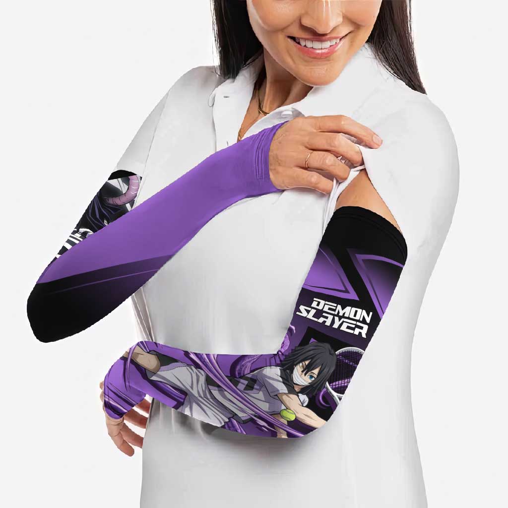 Obanai Iguro Serpent Strike Arm Sleeves Sporty Anime Mashup Style