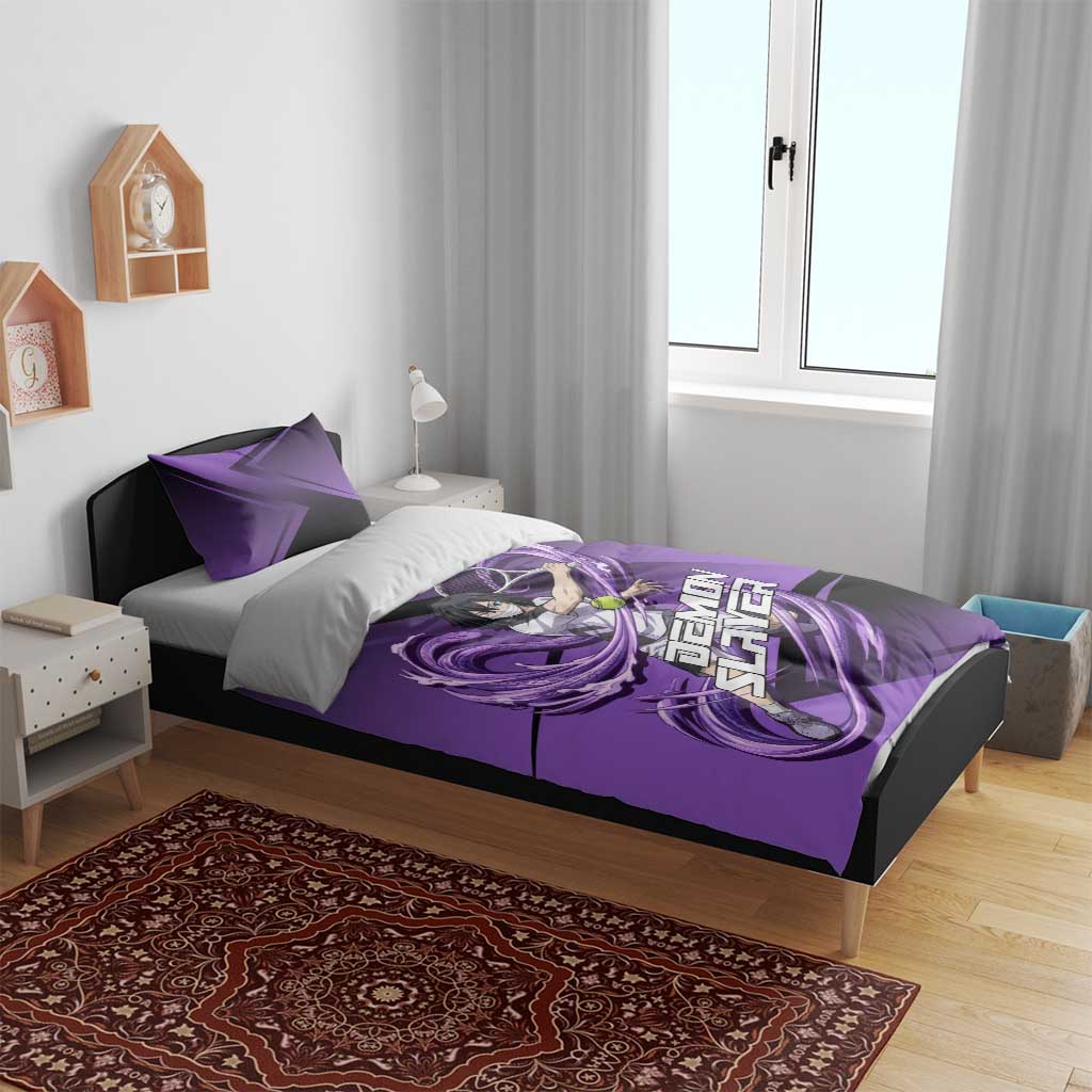 Obanai Iguro Serpent Strike Bedding Set Sporty Anime Mashup Style