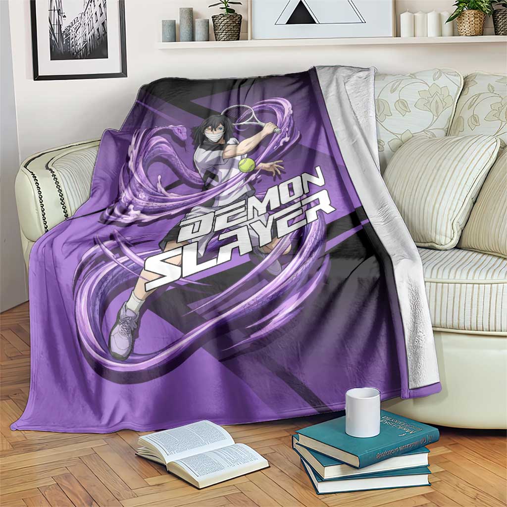 Obanai Iguro Serpent Strike Blanket Sporty Anime Mashup Style