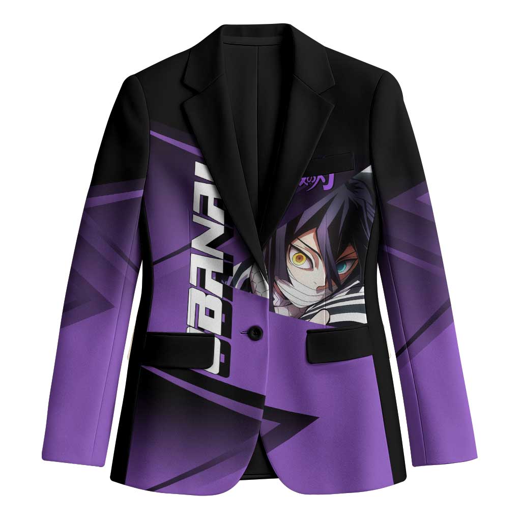 Obanai Iguro Serpent Strike Blazer Sporty Anime Mashup Style