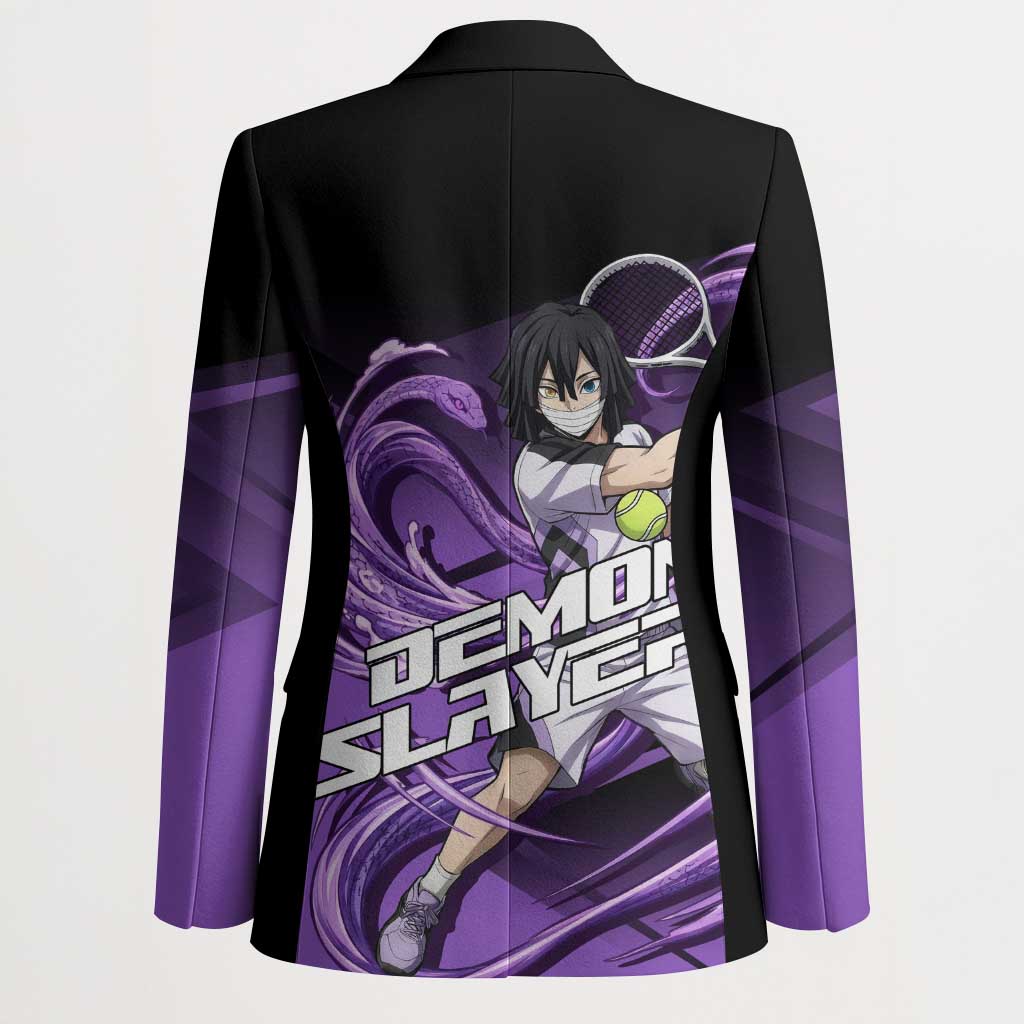 Obanai Iguro Serpent Strike Blazer Sporty Anime Mashup Style