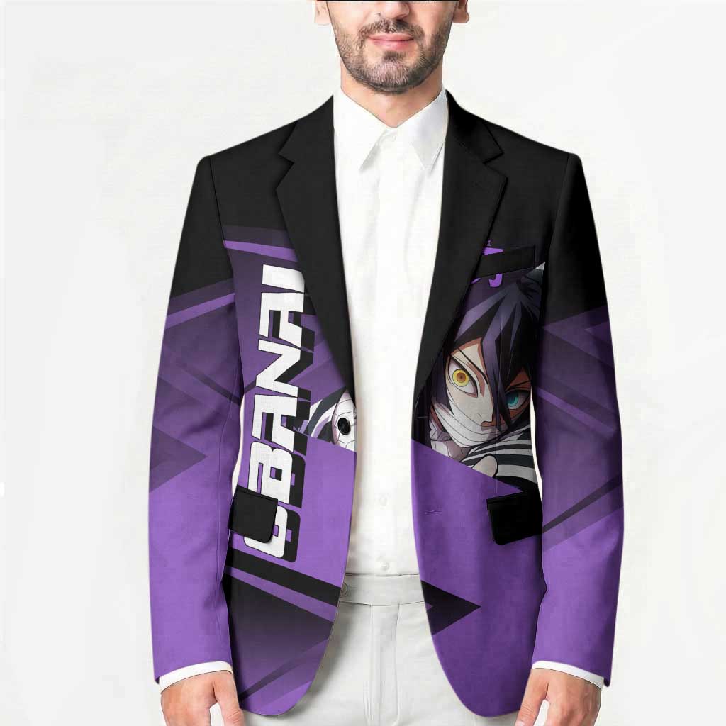 Obanai Iguro Serpent Strike Blazer Sporty Anime Mashup Style