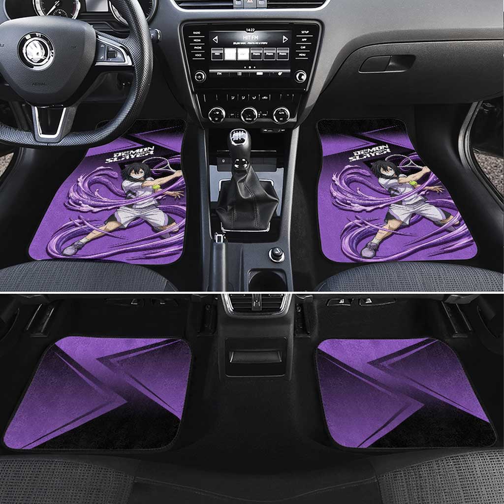 Obanai Iguro Serpent Strike Car Mats Sporty Anime Mashup Style