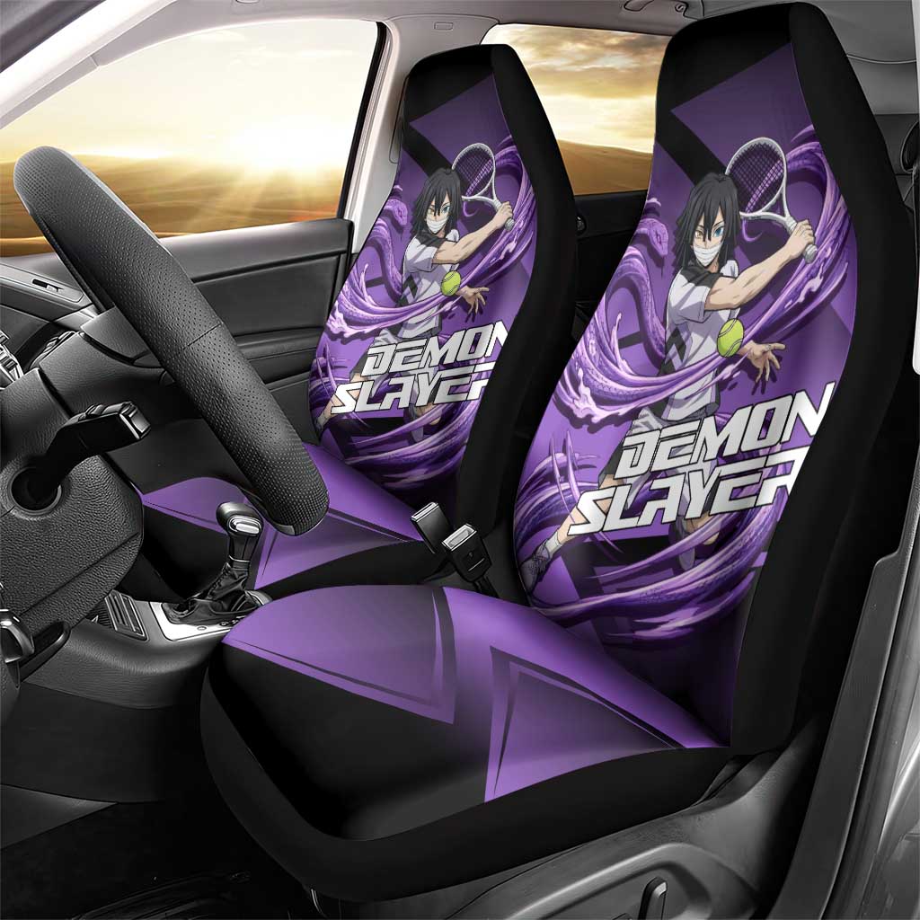 Obanai Iguro Serpent Strike Car Seat Cover Sporty Anime Mashup Style