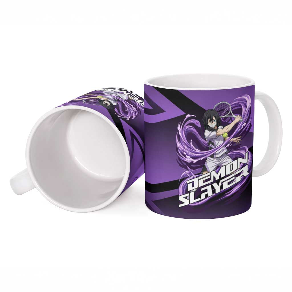 Obanai Iguro Serpent Strike Ceramic Mug Sporty Anime Mashup Style