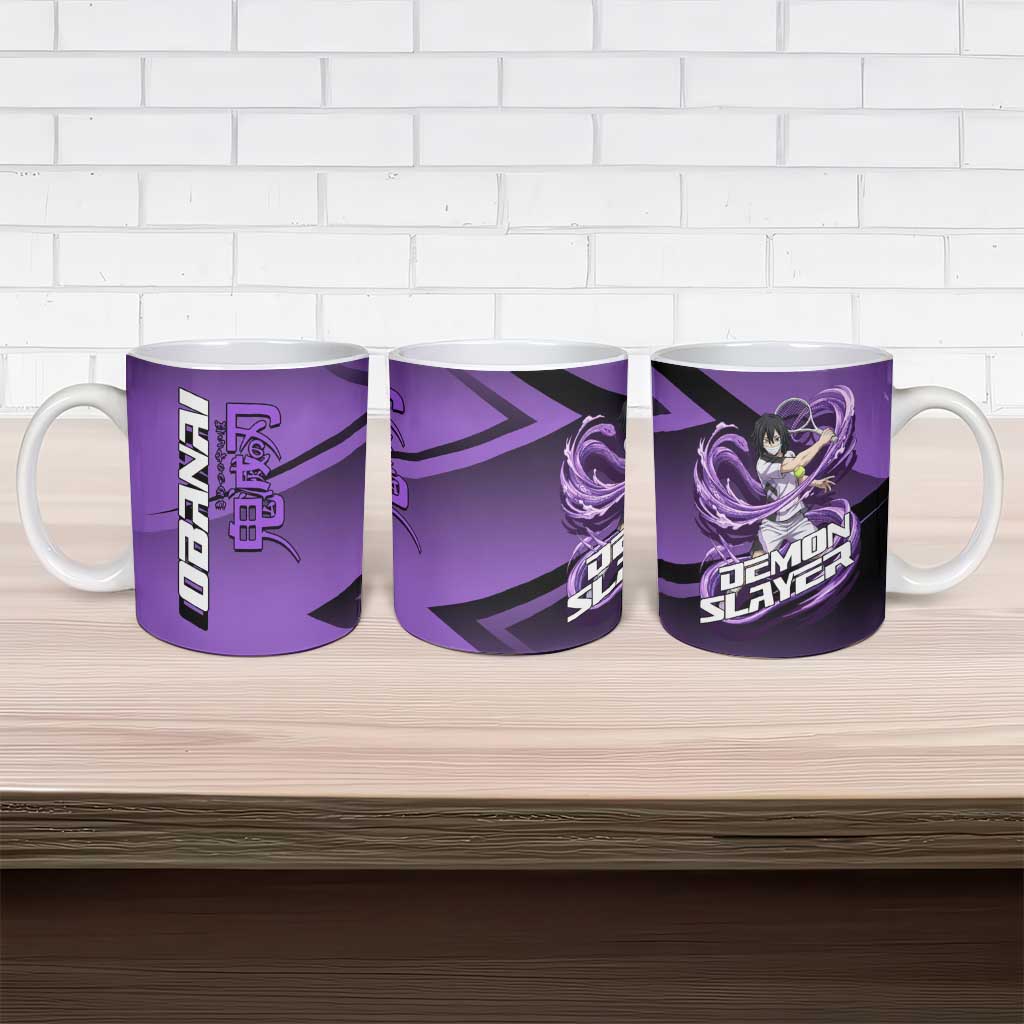 Obanai Iguro Serpent Strike Ceramic Mug Sporty Anime Mashup Style