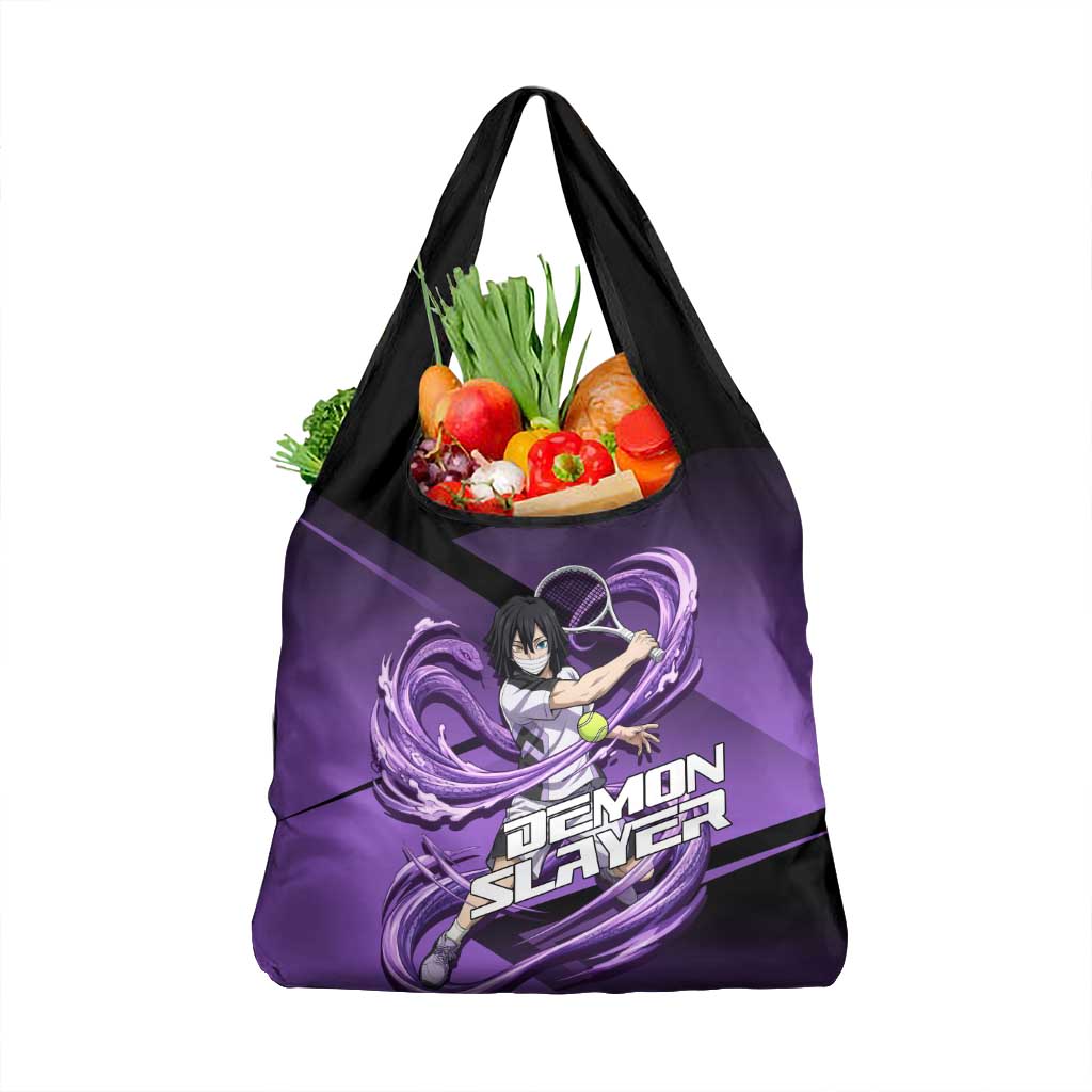 Obanai Iguro Serpent Strike Grocery Bag Sporty Anime Mashup Style